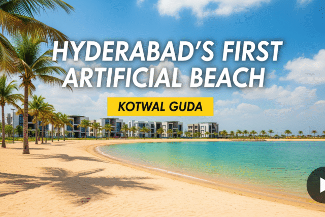 Hyderabad to Get Its First Artificial Beach Near Kotwal Guda by December 2025